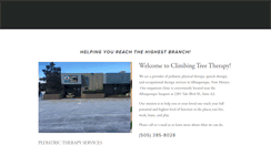 Desktop Screenshot of climbingtreetherapy.com